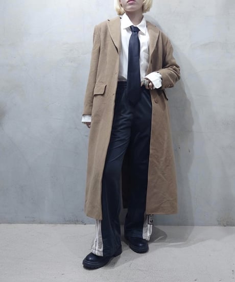 BURBERRY Wool × Angora Chester Coat BR