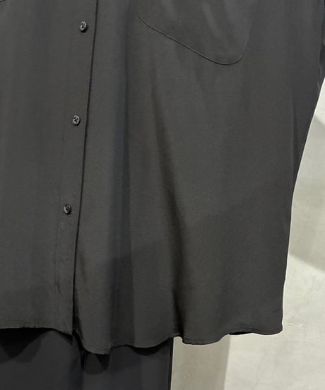LAUREN Ralph Lauren L/S Silk Shirt BK