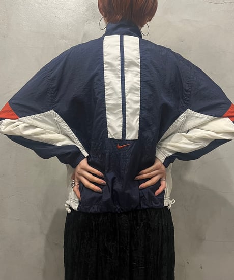 NIKE Tricolor Nylon Jacket NVWHOR