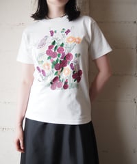 Reno Birds & Flower Tee WH