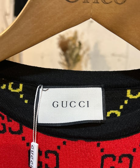 GUCCI Monogram Crazy Color Knit REGNPI