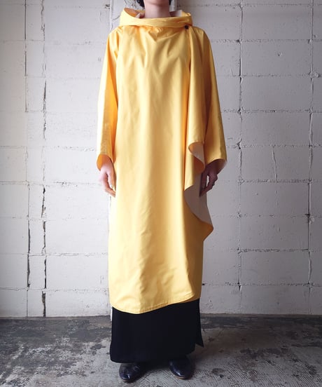Reversible Hooded Asymmetric Coat YEWH