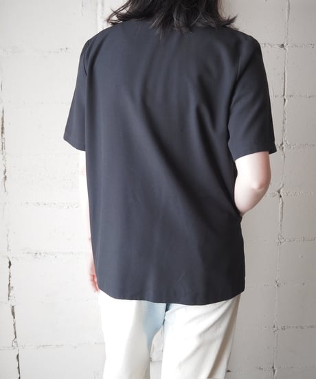 SAG HARBOR Short Sleeve Basic Tailored Jacket BK