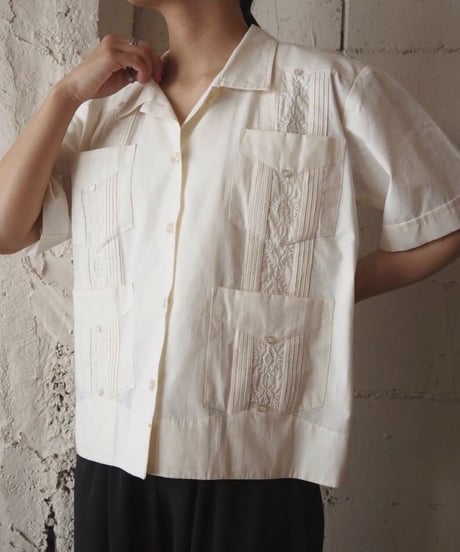 Embroidery Cuban Shirt IV