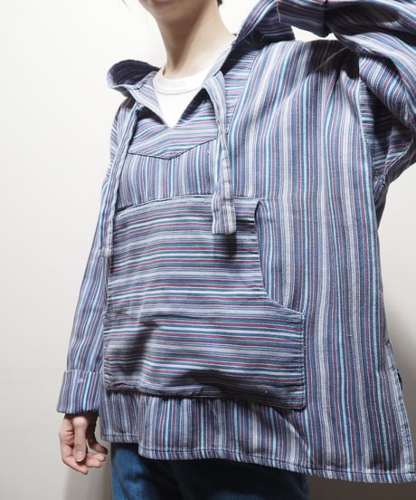 Stripe mexican hoodie BL