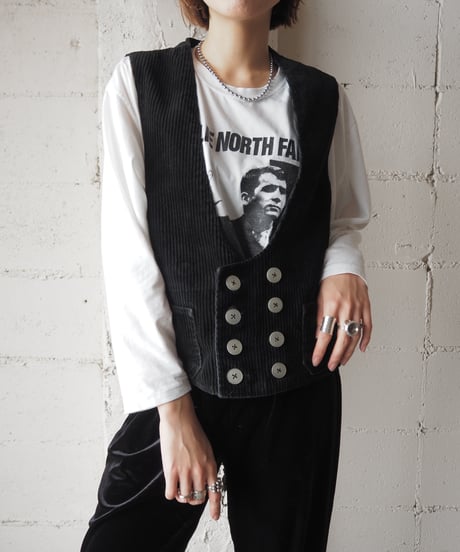 1970’s Corduroy Logger Vest BK