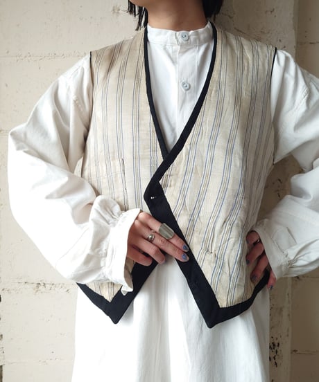 1930~40's Double Breasted Vest BK