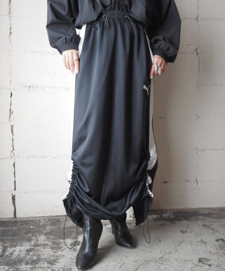 REMAKE PUMA Drawstring Track Skirt BKWH