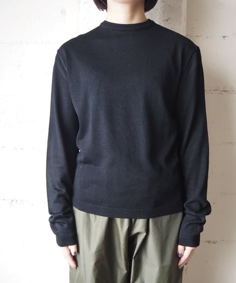 Back Zip Knit BK