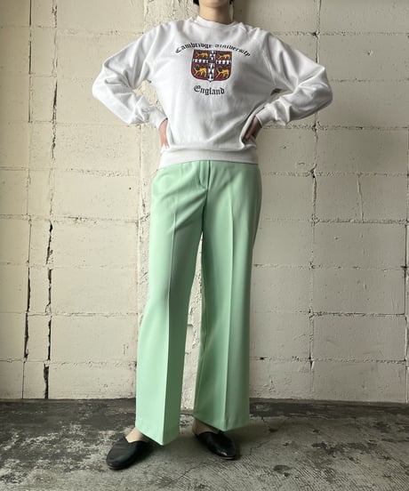 Raglan Sleeve Embrem Sweat WH