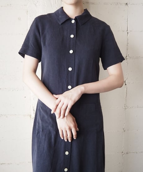 Front Button S/S Shirt Dress NV