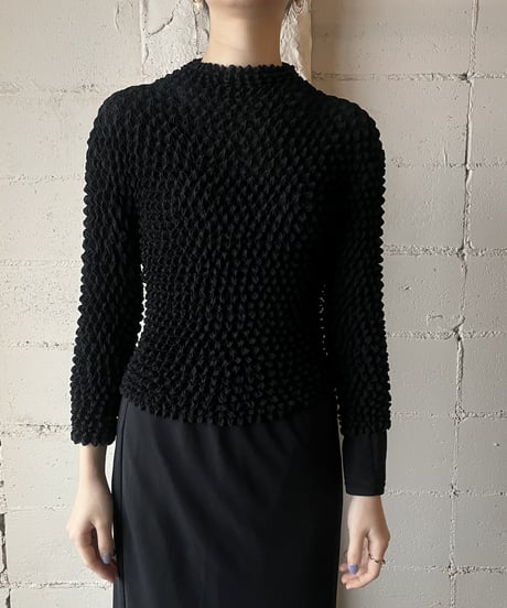 L/S Popcorn Tops BK