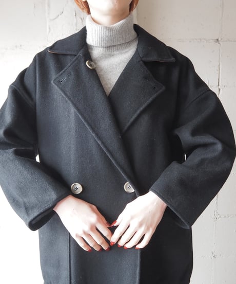 Wool Chester Coat BK