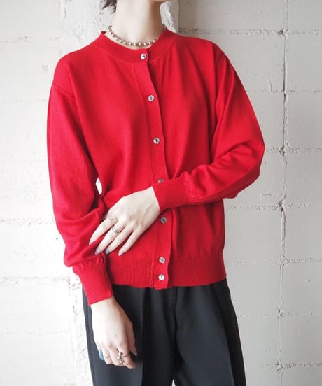 OLIVER Crew Neck Cardigan RE