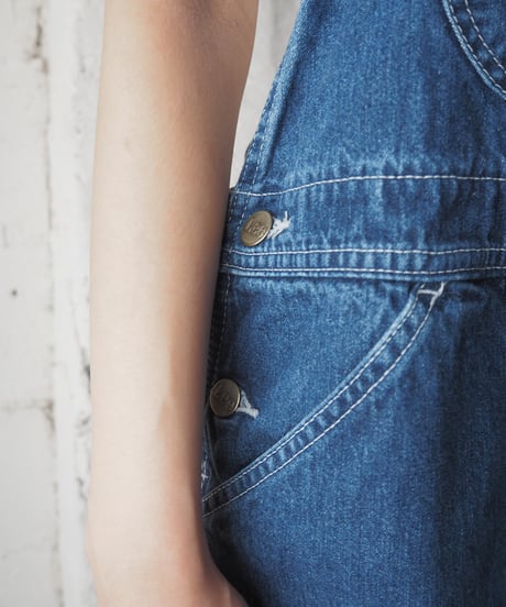 1990's Lee Denim Overall NV