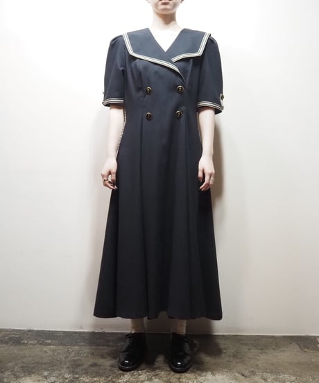Sailor Collar Dress NV
