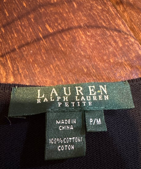 LAUREN Ralph Lauren Ruffle Collar Knit BK