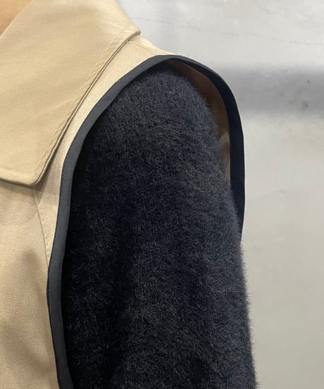 Remake Sleeveless Trench Coat BE