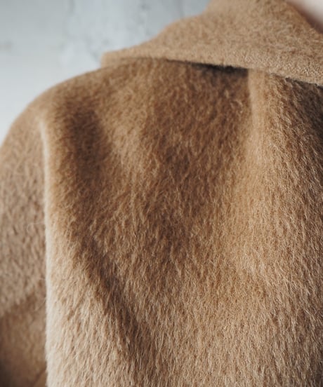 Alpaca Mix Hooded Coat CM