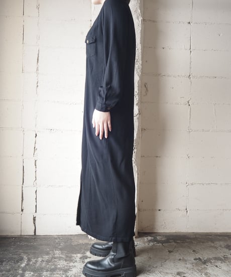 Front Bottom Long Shirt Dress