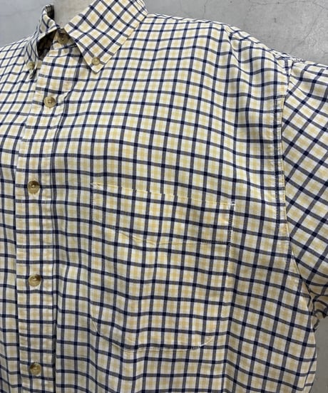 REMAKE Eddie Bauer S/S Box Shirt WHBKYE