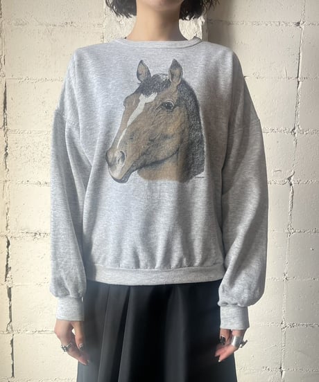Horse Print Sweat GR