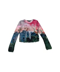 Desigual Sheer Tops PI GN