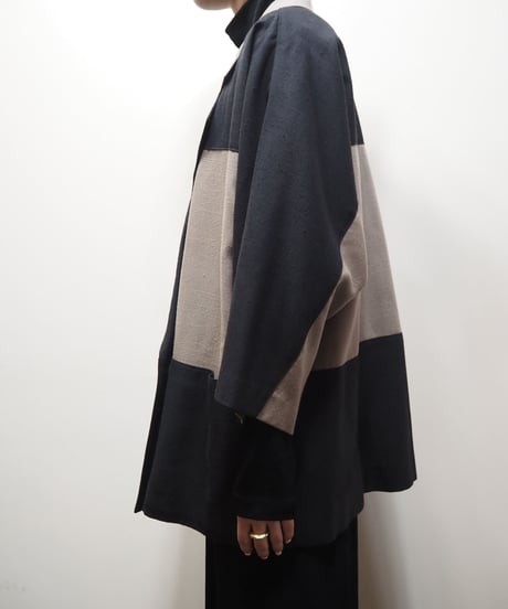 Bicolor Tailored Jacket BRBK