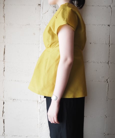 MARNI French Sleeve Tuck Blouse YE