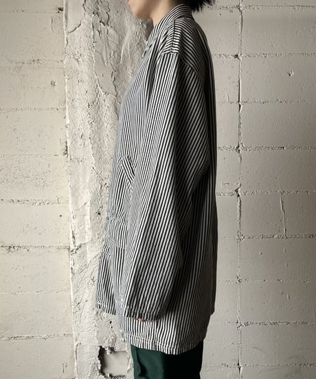 TOMMY HILFGER Stripe Shirt Jacket WHBK