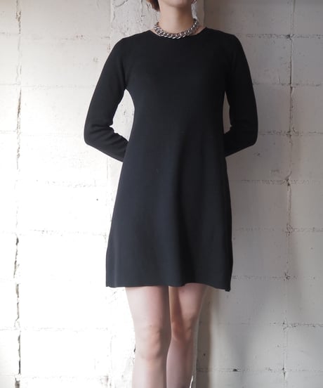 DKNY Long Knit BK