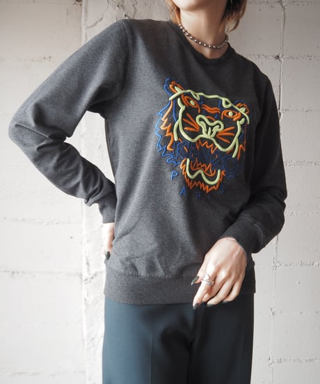 KENZO Tiger Embroidery Sweat DGR