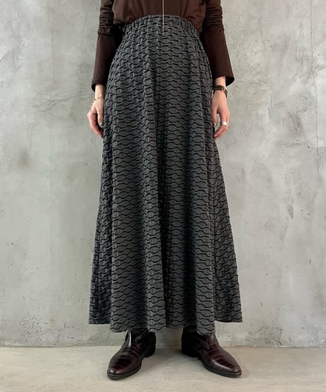 Geometrical Pattern Design Flair Easy Skirt GRBL