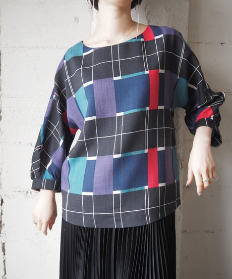 marimekko Geometric Pattern Blouse BKPI
