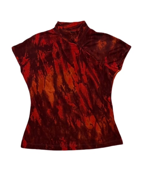 Mao Collar Tie Dye Cutsewn RE