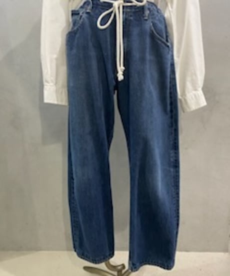REMAKE Ralph Lauren Waist Drawstring Denim BL