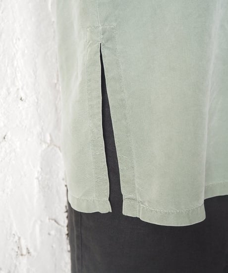L/S Silk China Shirt GN