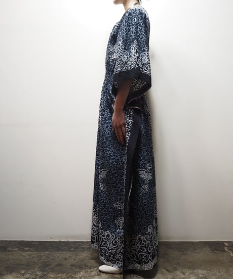 African Batik Long Dress NV