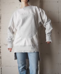 Champion REVERSE WEAVE Remake Switching Sweat GR WH