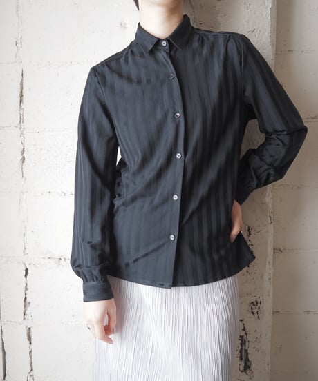 Striped Long Sleeve Shirt BK
