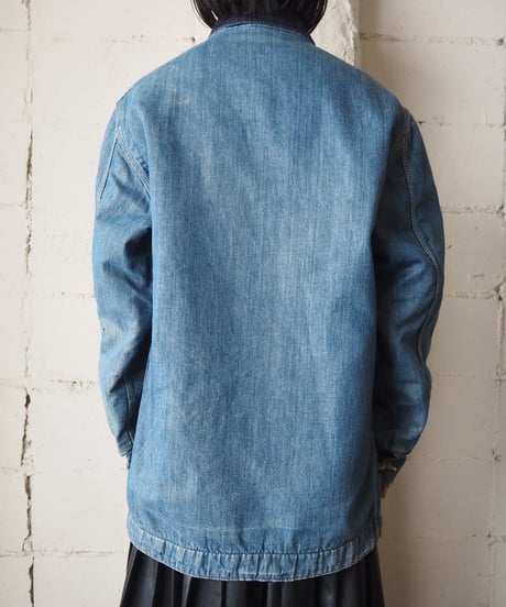 Corduroy Collar Denim BL