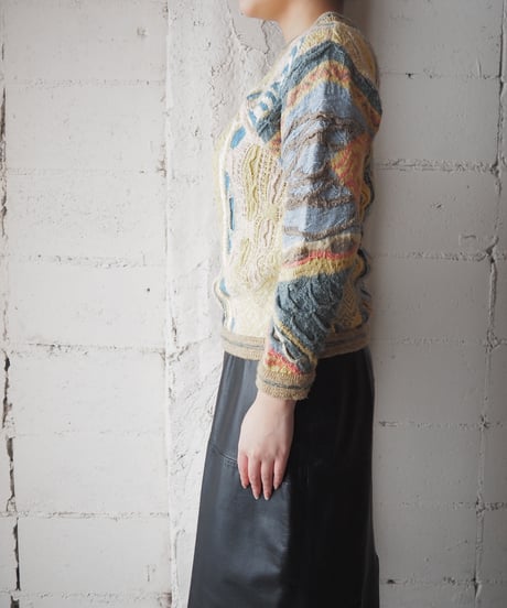 COOGI 3D Mix Color Knit YE