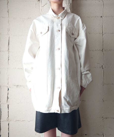 White Denim Jacket WH