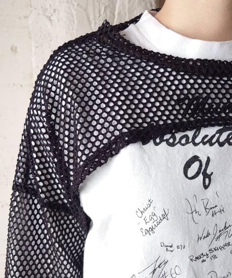 Mesh Cropped Tops BK