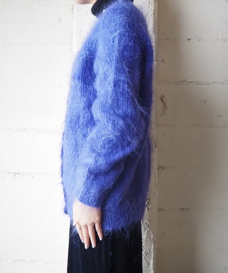 Mohair Knit Cardigan PUR