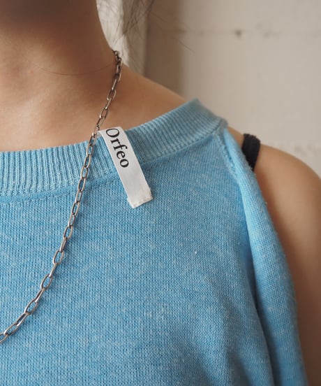 REMAKE Cutout Shoulder Sweat LBL