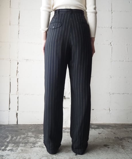 LAUREN Stripe Pants BK