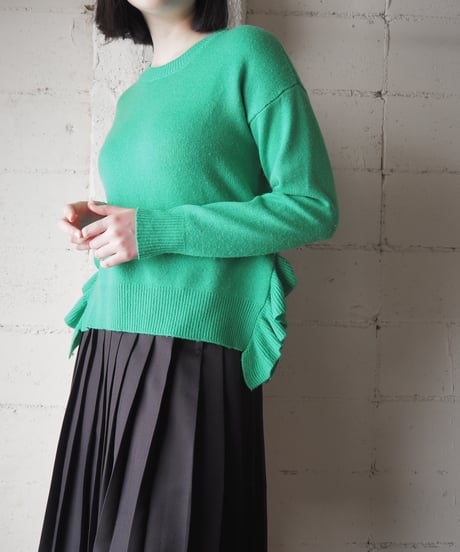 ESSENTIEL ANTWARP Frilled Hem Knit GN
