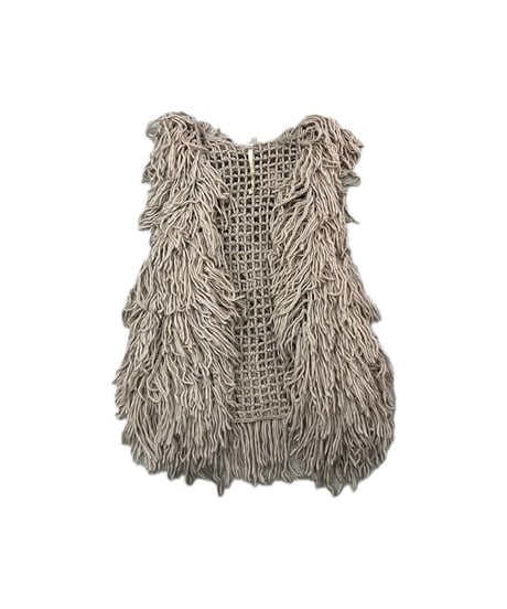 Fringe Knit Vest LPI