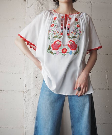Hungarian Embroidery Smock WH